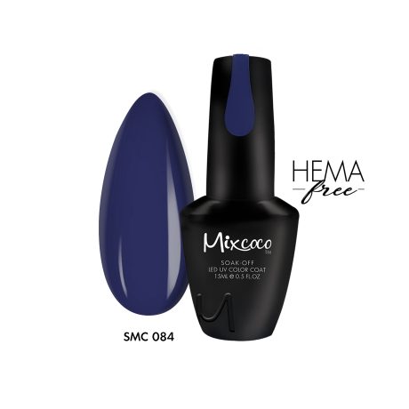 SMC 084 Ημιμόνιμο Βερνίκι Mixcoco 15ml (Navy Blue)