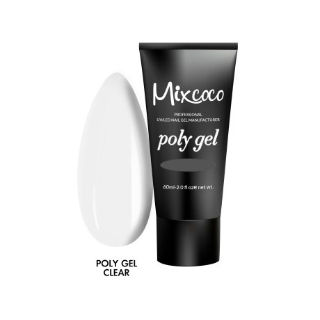 Poly gel 60ml Διάφανο Mixcoco