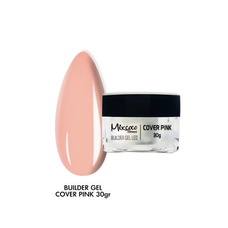 Builder Gel Χτισίματος 30gr Cover Pink Mixcoco