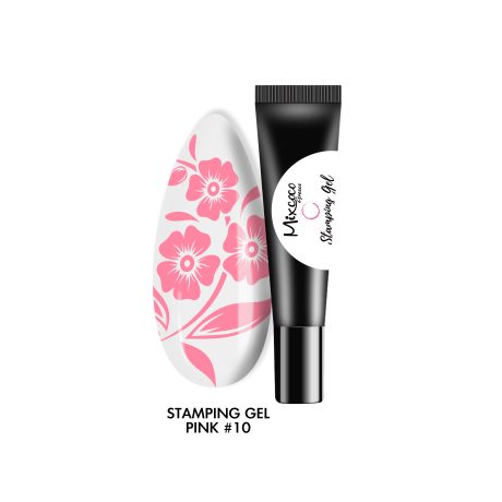 Stamping Gel 8gr 10 Pink