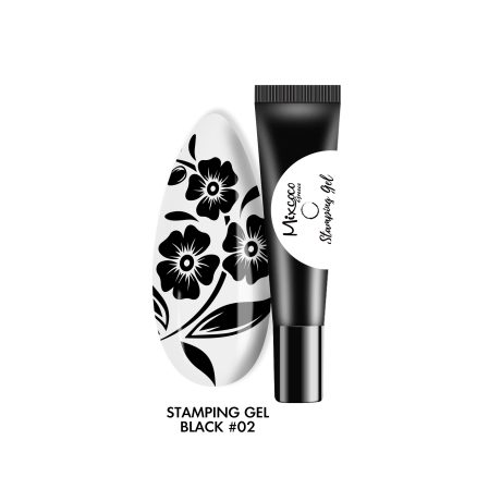 Stamping Gel 8gr 02 Black