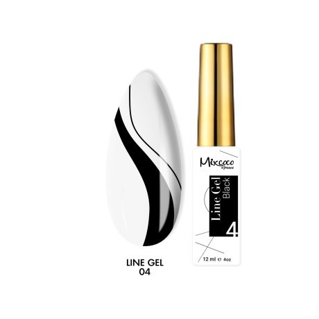 Line Gel 12ml 04 Black