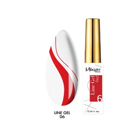 Line Gel 12ml 06 Red