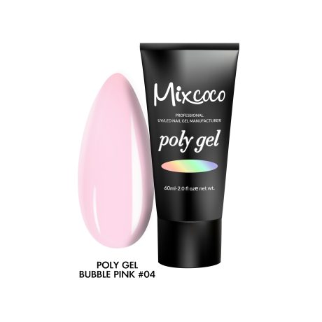 Poly gel 60ml Bubble Pink Mixcoco