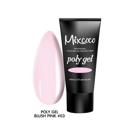 Poly gel 60ml Blush Pink Mixcoco