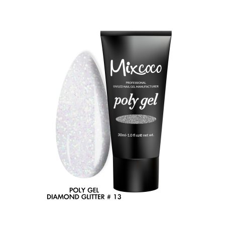 Poly gel 30ml Diamond Glitter Mixcoco