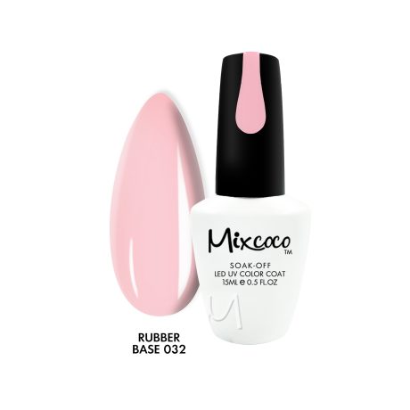 Rubber Base 032 Blush Pink (Βάση Καουτσούκ) Mixcoco 15ml