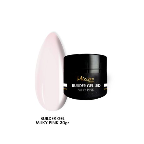 Builder Gel Χτισίματος 30gr Milky Pink Mixcoco