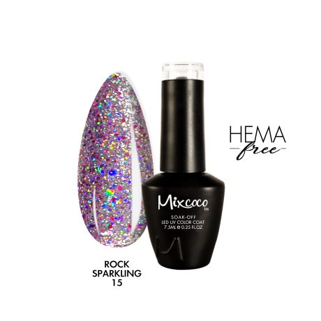 Rock Sparkling Gel Color 7,5ml 15