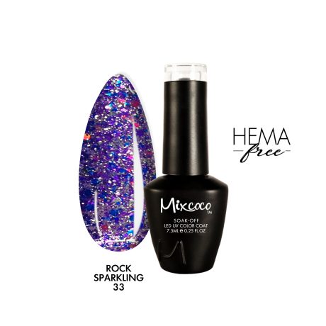 Rock Sparkling Gel Color 7,5ml 33