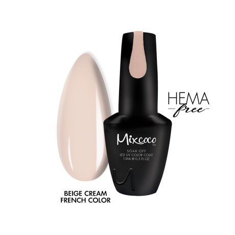 Beige Cream French Manicure 15ml (Ημιμόνιμα Βερνίκια)