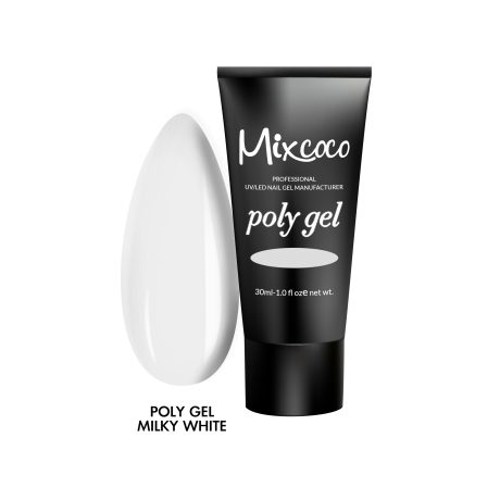 Poly gel 30ml Milky White Mixcoco